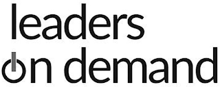 LEADERS ON DEMAND logo