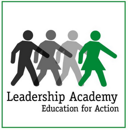 LEADERSHIP ACADEMY EDUCATION FOR ACTION logo