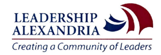 LEADERSHIP ALEXANDRIA CREATING A COMMUNITY OF LEADERS logo