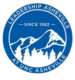 LEADERSHIP ASHEVILLE - SINCE 1982 - AT UNC ASHEVILLE logo