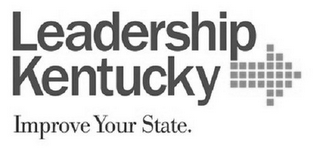 LEADERSHIP KENTUCKY IMPROVE YOUR STATE. logo