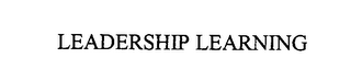 LEADERSHIP LEARNING logo