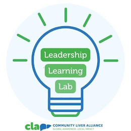 LEADERSHIP LEARNING LAB CLA COMMUNITY LIVER ALLIANCE GLOBAL AWARENESS LOCAL IMPACT logo