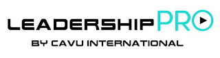 LEADERSHIP PRO BY CAVU INTERNATIONAL logo
