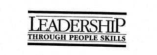 LEADERSHIP THROUGH PEOPLE SKILLS logo