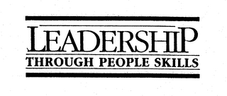 LEADERSHIP THROUGH PEOPLE SKILLS logo