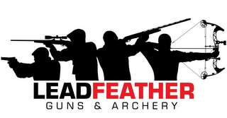 LEADFEATHER GUNS & ARCHERY logo