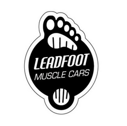 LEADFOOT MUSCLE CARS logo