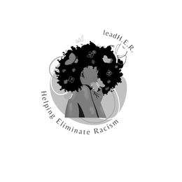 LEADH.E.R. HELPING ELIMINATE RACISM logo
