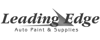 LEADING EDGE AUTO PAINT & SUPPLIES logo