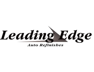 LEADING EDGE AUTO REFINISHES logo