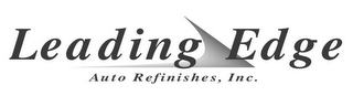 LEADING EDGE AUTO REFINISHES, INC. logo