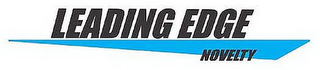 LEADING EDGE NOVELTY logo