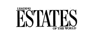 LEADING ESTATES OF THE WORLD logo