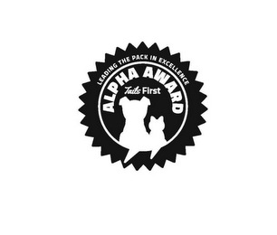 LEADING THE PACK IN EXCELLENCE ALPHA AWARD TAILS FIRST logo