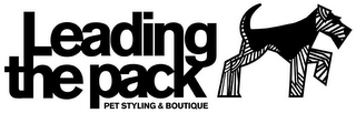 LEADING THE PACK PET STYLING & BOUTIQUE logo