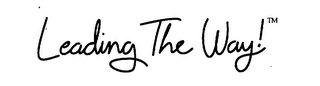 LEADING THE WAY! logo