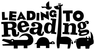 LEADING TO READING logo