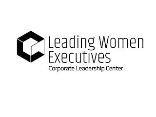 LEADING WOMEN EXECUTIVES CORPORATE LEADERSHIP CENTER logo