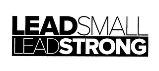 LEADSMALL LEADSTRONG logo