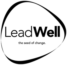 LEADWELL THE SEED OF CHANGE. logo