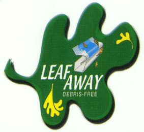 LEAF AWAY DEBRIS-FREE logo