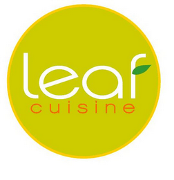 LEAF CUISINE logo