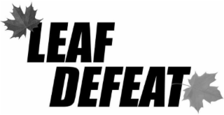 LEAF DEFEAT logo