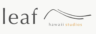 LEAF HAWAII STUDIOS logo