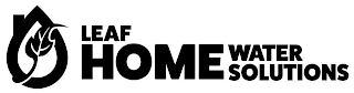 LEAF HOME WATER SOLUTIONS logo