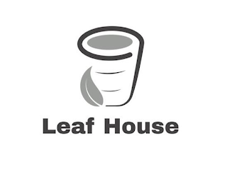 LEAF HOUSE logo
