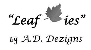 "LEAF IES" BY A.D. DEZIGNS logo