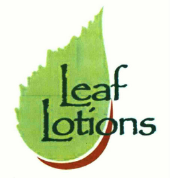 LEAF LOTIONS logo