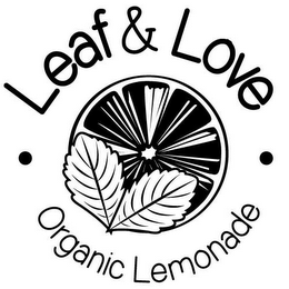 LEAF & LOVE ORGANIC LEMONADE logo