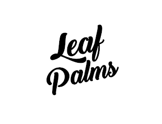 LEAF PALMS logo