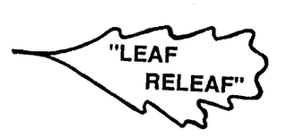 "LEAF RELEAF" logo
