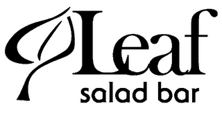 LEAF SALAD BAR logo