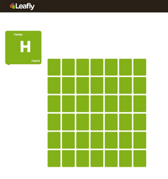 LEAFLY VARIETY H HYBRID logo