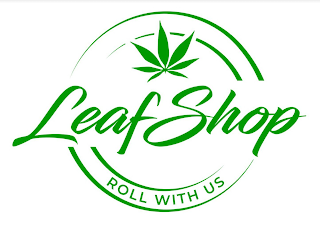 LEAFSHOP ROLL WITH US logo