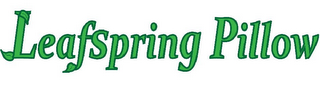 LEAFSPRING PILLOW logo