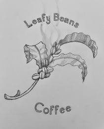 LEAFY BEANS COFFEE logo