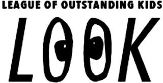 LEAGUE OF OUTSTANDING KIDS LOOK logo