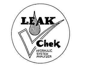 LEAK CHECK HYDRAULIC SYSTEM ANALYZER logo