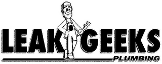 LEAK GEEKS PLUMBING logo