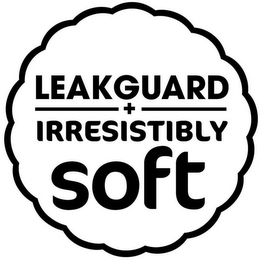 LEAKGUARD + IRRESISTIBLY SOFT logo