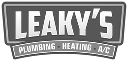 LEAKY'S PLUMBING • HEATING • A/C logo