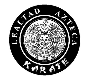 LEALTAD AZTECA KARATE logo