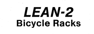 LEAN-2 BICYCLE RACKS logo
