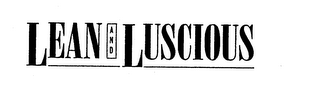 LEAN AND LUSCIOUS logo