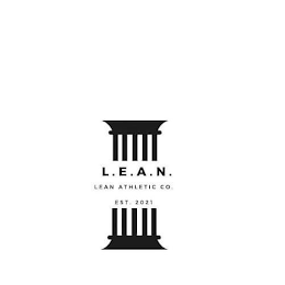 L.E.A.N. ATHLETIC CO. EST. 2021 logo